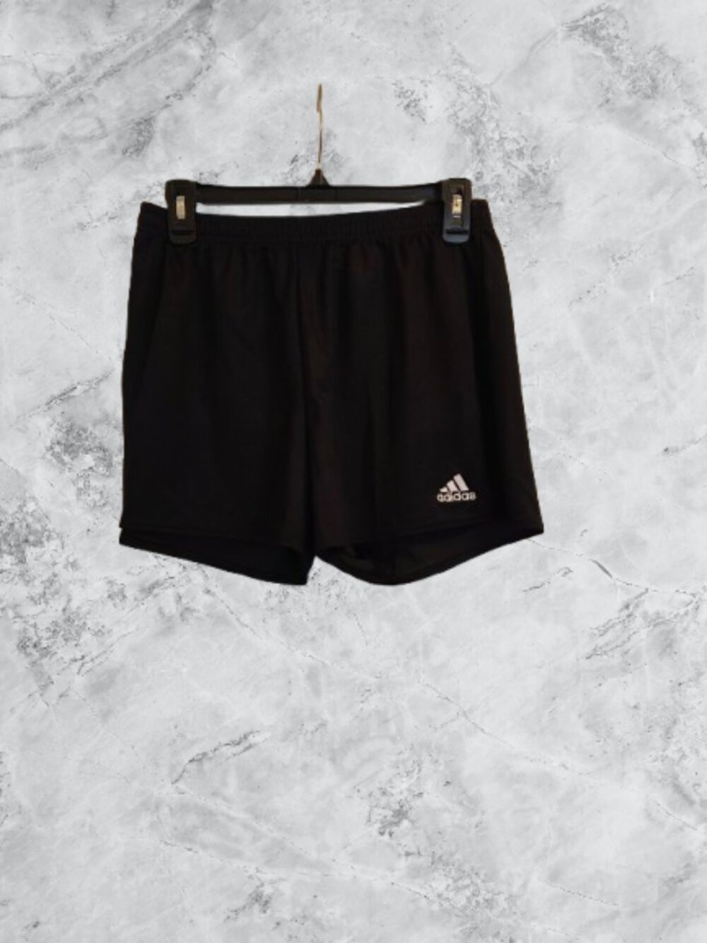 ADIDAS AERO READY WOMEN BLACK WORKOUT SHORTS SIZE - MEDIUM